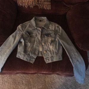 Cropped Jean Jacket